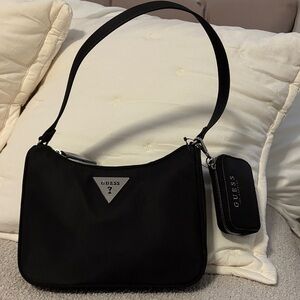 Guess Elegant Black Shoulder Bag